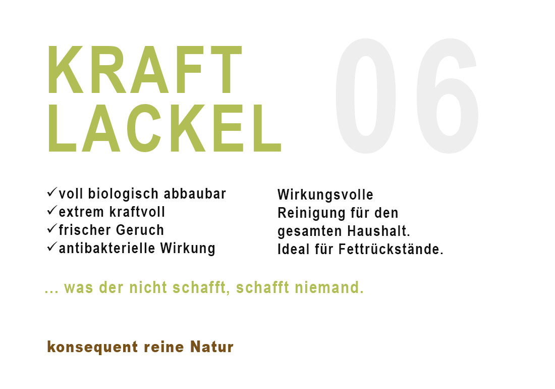 Kraft Lackel 06 - Bioklar