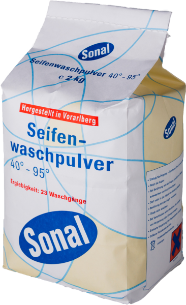 Seifenwaschpulver 40° - 95° weiß | Sonal