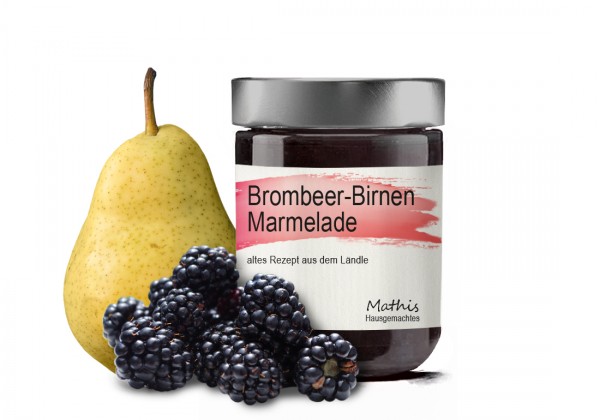Brombeeren-Birnen Marmelade