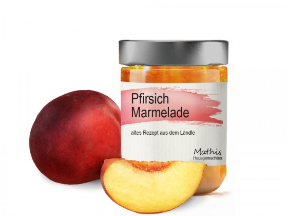 Pfirsich Marmelade