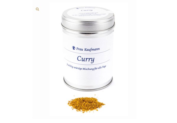 Curry - 100g, exotische Gewürzmischung | Frau Kaufmann